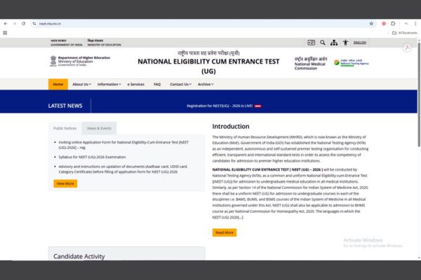 NEET UG 2026